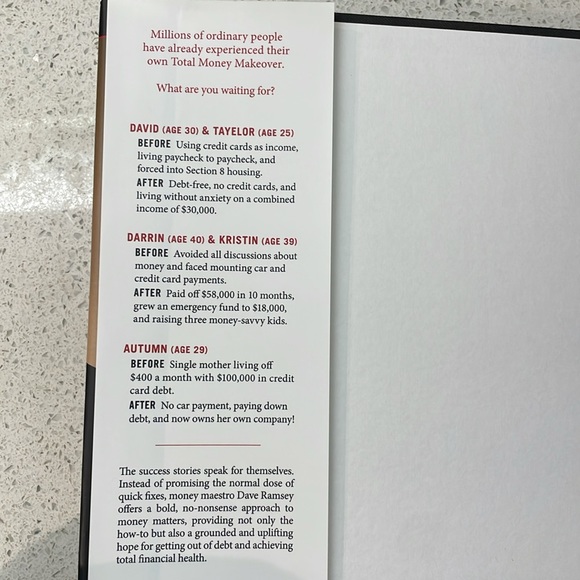 The Total Money Makeover, a Novel Book by Dave Ramsey In Hardback Cover - Picture 2 of 6